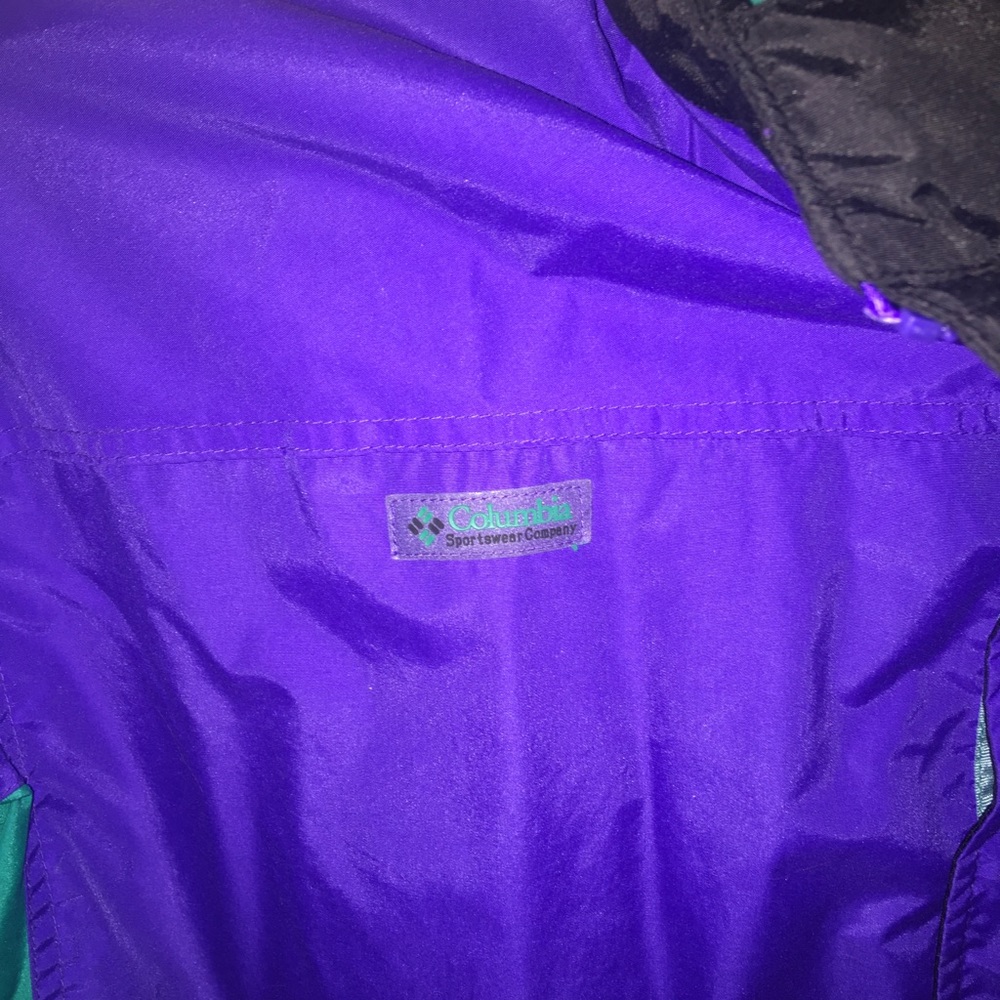 Men’s XL Columbia purple and Teal Bugaboo Jacket